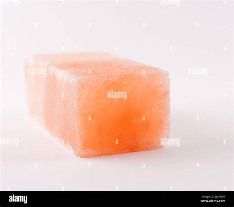 pink Himalayan salt block Stock Photo - Alamy