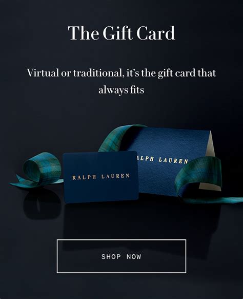 Ralph Lauren UK: The Ralph Lauren Gift Card | Milled