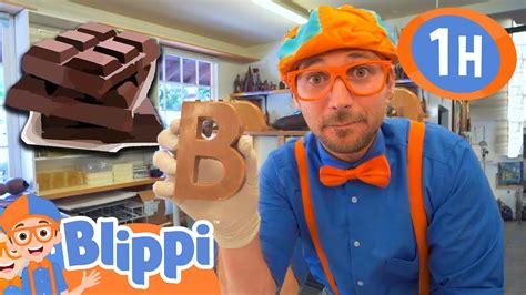 Blippi Makes Chocolate and Popsicles! | 1 HOUR BEST OF BLIPPI FOOD | Blippi Toys: Educational ...