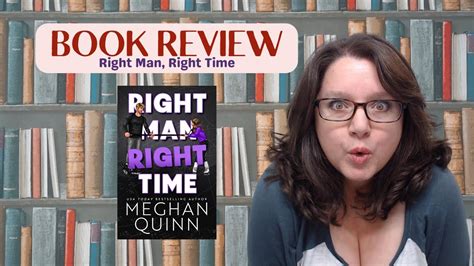 BOOK REVIEW - Right Man Right Time - Hockey Romance by Meghan Quinn - YouTube