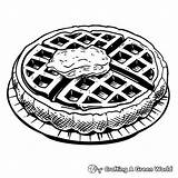 Waffle Coloring Pages  Free & Printable sketch template