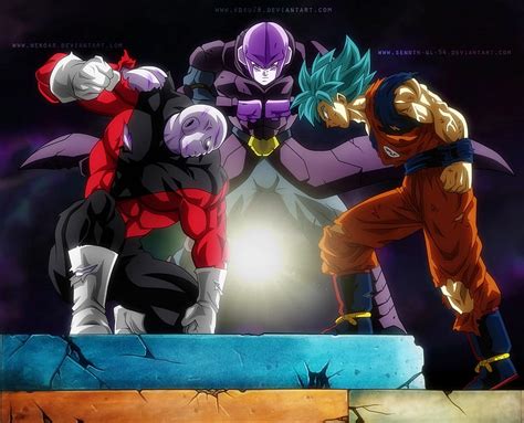 Goku jiren hit, ball, blue, dragon, god, goku, gris, hit, jiren, mortal, super, HD wallpaper ...