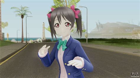 Nico Yazawa (Love Live) for GTA San Andreas