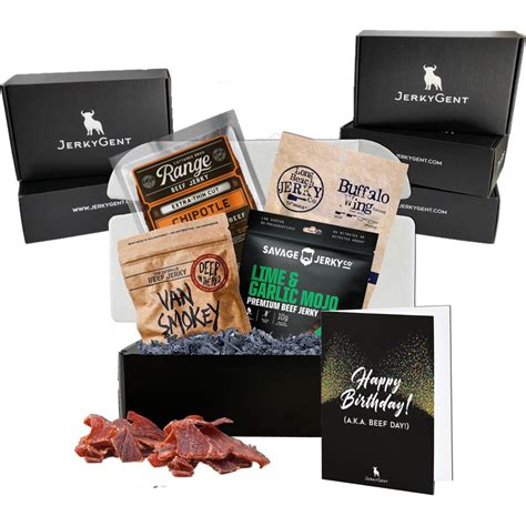 Beef Jerky Gift Box - Prepaid Monthly Jerky Club – JerkyGent