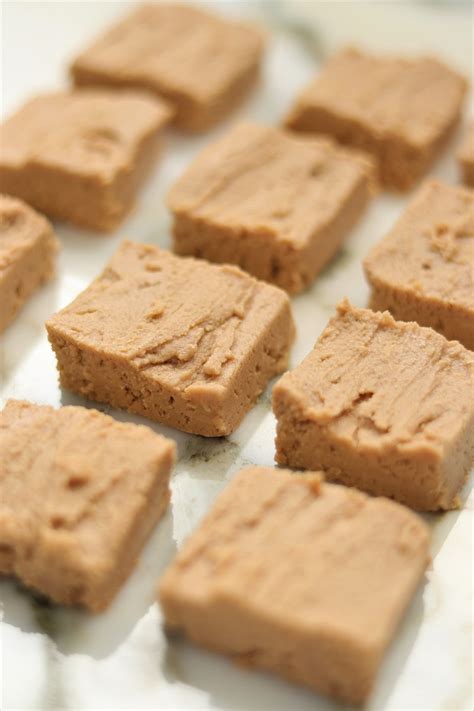 Two Ingredient Peanut Butter Fudge - My Recipe Treasures