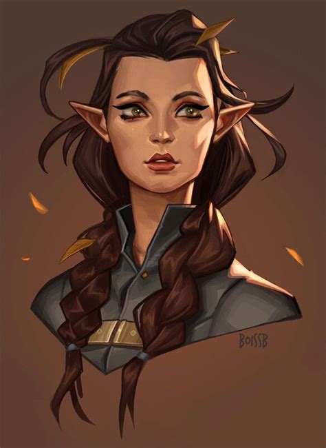 ArtStation - Commissions - Elves, BoissB - B. Jiménez | Elf characters, Concept art characters ...