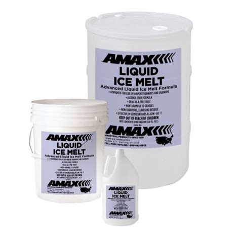 Liquid Ice Melt - Amax Industrial Products