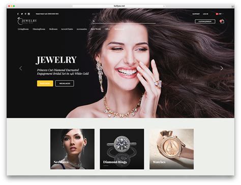 16 Best Jewelry WordPress Themes For eCommerce 2024 - Colorlib