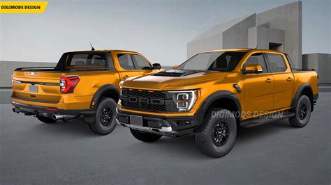 2024 Ford Ranger Raptor Digitally Hits North America With Fresh F-150 Styling - autoevolution