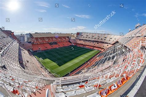 Mestalla Stadium General View Editorial Stock Photo - Stock Image ...