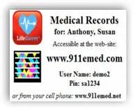 Microsoft Tags (Barcodes) Used with LifeSaver Mobile Application-Paramedics Scan a Printed Card ...