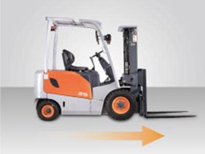 Electric 4 Wheel Counterbalance Forklift Trucks | Material Handling Machine | Zowell