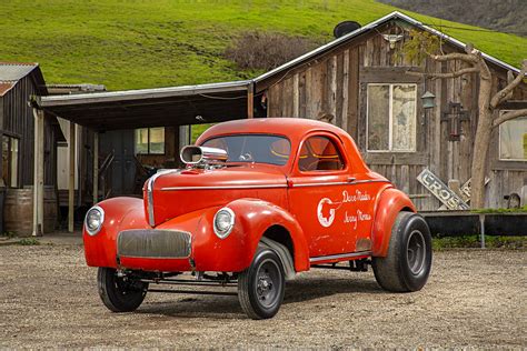 Hemi-Powered 1941 Willys Coupe Is Survivor of Gasser Wars