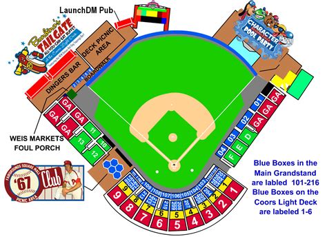 Seating Chart | Reading Fightin Phils FirstEnergy Stadium