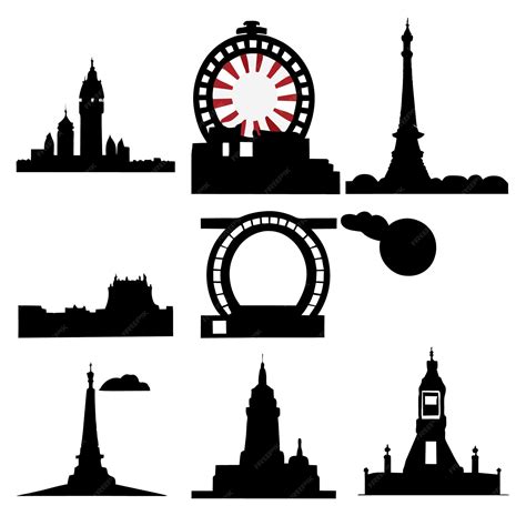 Premium Vector | Vector eps collection of world heritage sites