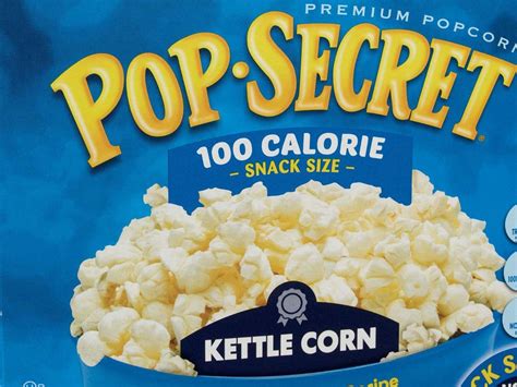 Pop-Secret 100 Calorie Pop Kettle Corn Popcorn Nutrition Facts - Eat ...