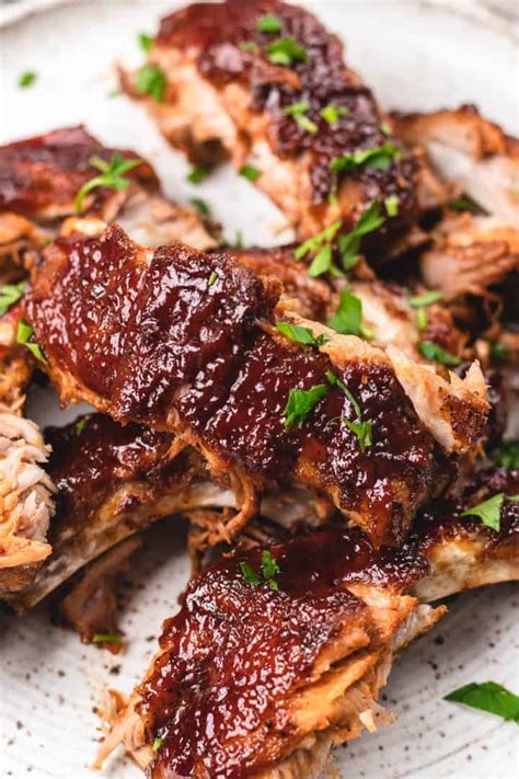 Easy Instant Pot BBQ Ribs - Veronika's Kitchen