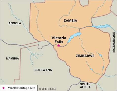 Victoria Falls | Location, Map, & Facts | Victoria falls, Zambezi river, World heritage sites