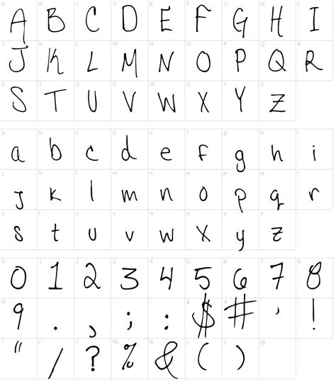 Hannahs Messy Handwriting Font Download