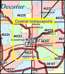 Indianapolis Zip Code Map Pdf - Map Of Florida