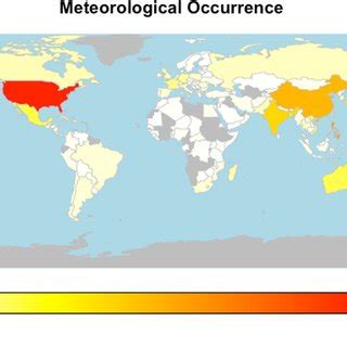 Map of Occurrence—Meteorological Hazards | Download Scientific Diagram