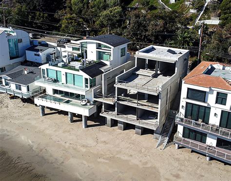 Kanye West Malibu beach front mansion is still under construction, West ...