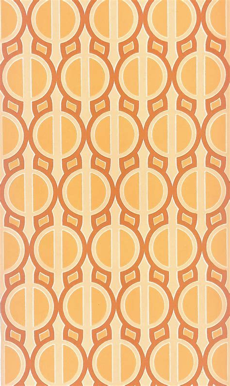 Geometric Vintage Wallpaper | Vintage Wallpapers - Online Shop