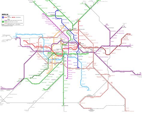 Berlin Subway Map - TravelsFinders.Com