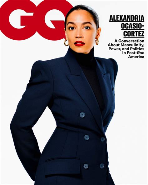 ALEXANDRIA OCASIO-CORTEZ for GQ Magazine, October 2022 – HawtCelebs