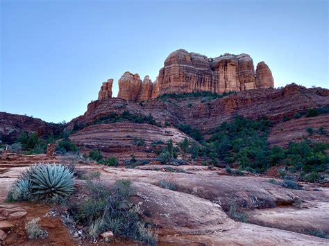 Beginning of Cathedral Rock Trail. Red Rock state park, Sedona, AZ, US : r/hiking