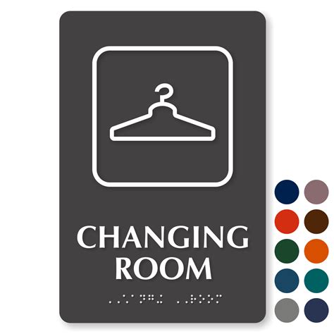 Changing Room Signs | Changing Area Signs