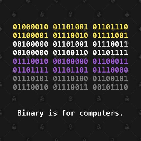 Binary is for Computers Nonbinary Pride Flag - Nonbinary - T-Shirt ...