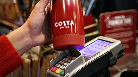 Costa launches contactless reusable coffee cup with Barclaycard