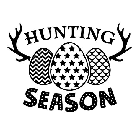 Free easter hunting svg