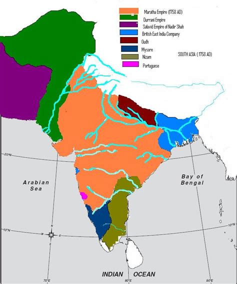 Maratha Empire India Map Historical Maps India World - vrogue.co