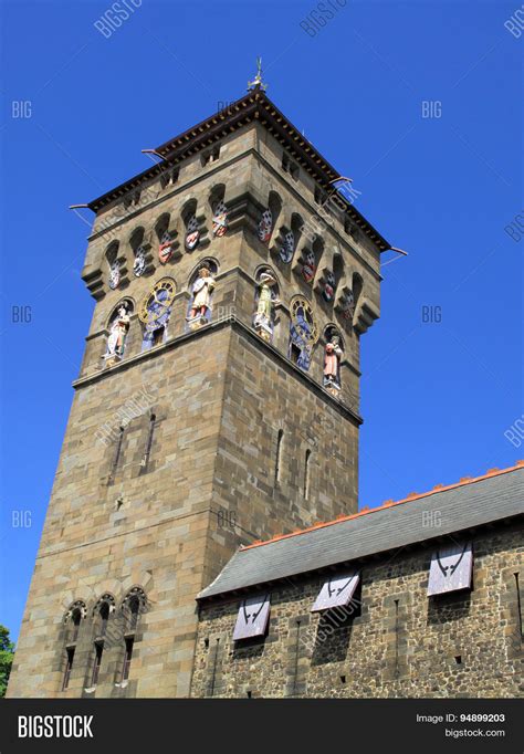 Clock Tower Cardiff Image & Photo (Free Trial) | Bigstock