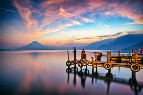 Everything you need to know about Lake Atitlan Guatemala - Brunette at Sunset