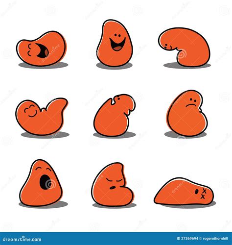 Blob Cartoon Expression Stock Illustrations – 1,435 Blob Cartoon ...