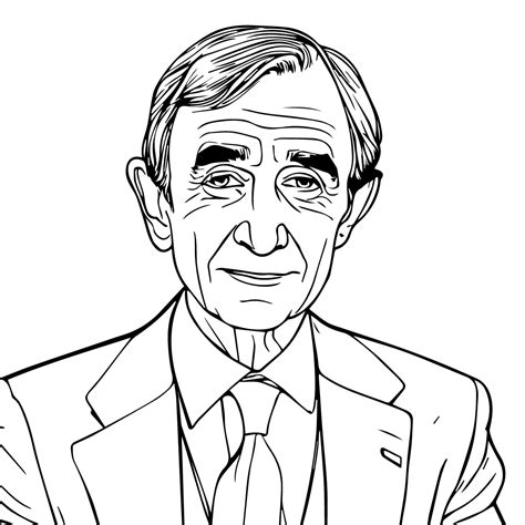 Bernard Arnault Free Printable coloring page - Download, Print or Color ...