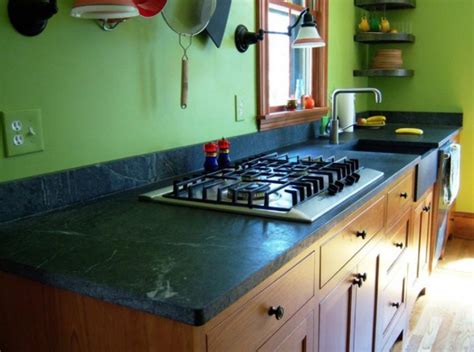 Slate Countertops Design Ideas For Generate More Valuable Cooking Time