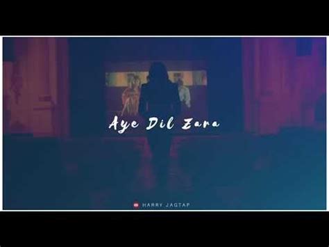 a person standing in front of a door with the words aye dil zara on it