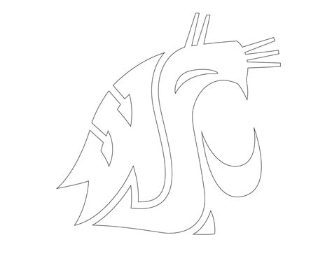 WSU Pullman on Twitter | Wsu cougars, Wsu cougs, Coloring pages