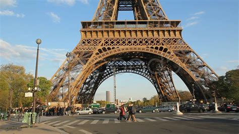 Eiffel Tower Base.. Stock Footage - YouTube