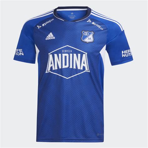 adidas Camiseta Local Millonarios FC 2023 - Azul | adidas Colombia