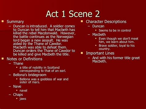 some words that are in the same language, such as'act 1 scene 2