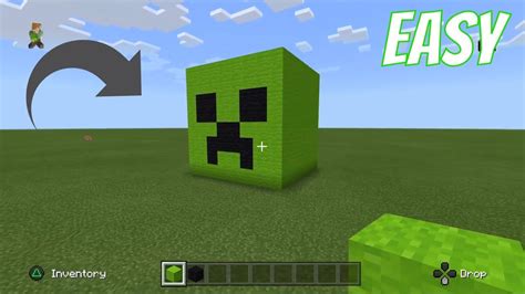 How To Make Creeper Face In Minecraft