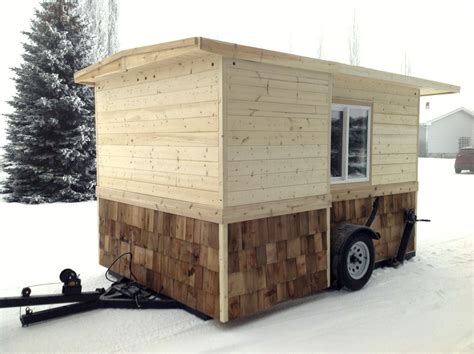 8X12 Ice House Plans | Ice house plans, Ice house, Ice fishing shack