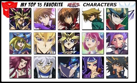 .: Top 15 favorite Yugioh Characters :. by Sincity2100 on DeviantArt