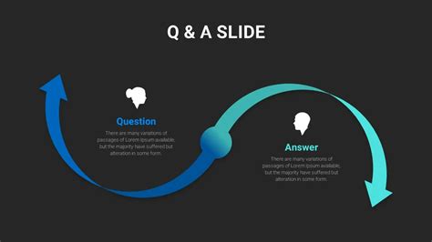 Creative Q and A Presentation Slide - SlideKit