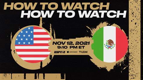 USA vs. Mexico: How to watch & stream, preview of World Cup qualifier | MLSSoccer.com